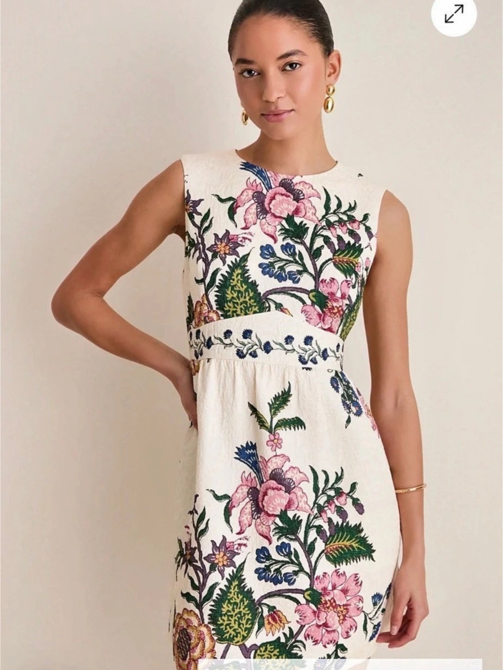 Tuckernuck Belle Bouquet Jacquard Victorie Mini Dress. Size XS- Like New